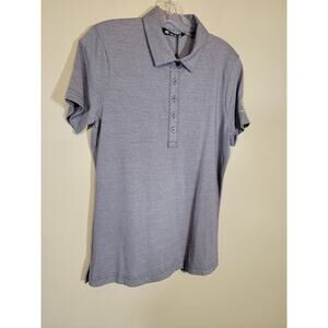 Travis Mathew Polo Shirt Collared Lightweight Short Sleeve Gray Size Medium NWT